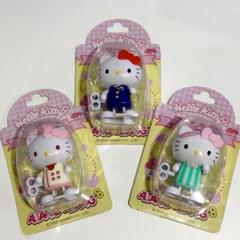【韓国限定】ハローキティ　フィギュア　おもちゃ　ぜんまい　レトロ　レア商品