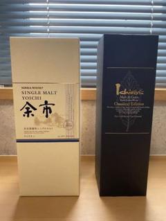 箱付き二本せット/NIKKA 余市 、イチローズモルト/モルト&グレーンのサムネイル