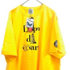 【新品未使用品　タグ付】 シナコバ　 半袖Tシャツ　 綿　イエロー　L
