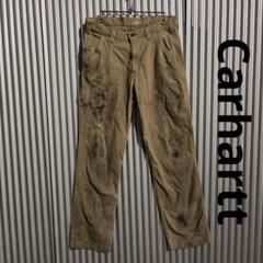 【雰囲気抜群】Carhartt カーハート ワークパンツ フェード ペンキオイル