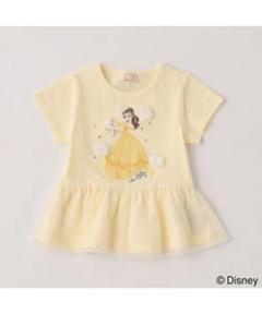 【petit main】プリンセス　コラボ　ベル　グラフィックtシャツ　①のサムネイル