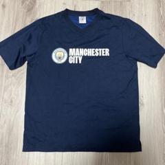 GUコラボ マンチェスター・シティ ネイビー Tシャツ Lサイズ