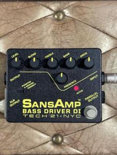 SANSAMP 初期型後期 SansAmp BASS D D.I 初期型後期モデル レビュー】TECH21 SansAmp