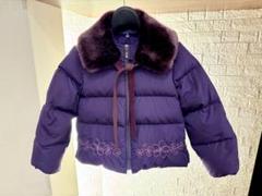 ANNA SUI MINI パープルダウンコート 120㎝