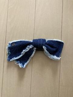 Joelle Gagnard デニムリボンバレッタ