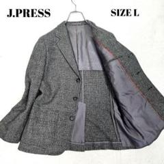 ジェイプレス テーラードジャケット ブレザー グレンチェック