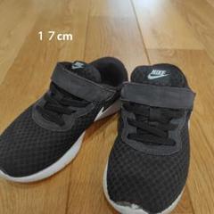 Nike ブラック スニーカー ベルクロ　１７cm