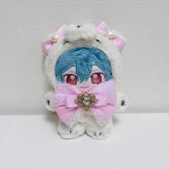ぬいぐるみ用　リボン3点セット　(クリップ2点、胸元リボン1点)