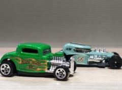 再値下げ‼️ホットウィール アメリカングラフィティ 32ford 55chevy