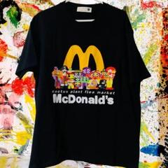 トラビス マクドナルド リプリント Tシャツ 半袖 メンズ 新品 個性的 黒
