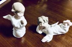 美品　LLADRO リヤドロ 可愛いお祈り　置物　天使　最終値下げ LLADRO リヤドロ 可愛いお祈り 天使 エンジェル 置物 01004538