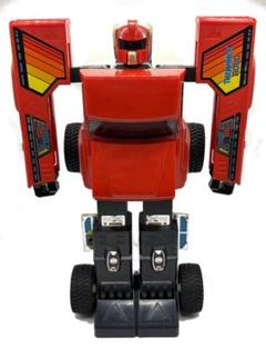【動作中】 製 可変 ウインチロボ ウインチロボ バンダイ 1984
