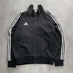 【人気モデル‼️】adidasデサント テクノトラックジャケット O 黒 古着 人気モデル‼️】adidasデサント テクノトラックジャケット O 黒