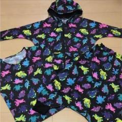 3点セット ファンキーフルーツ Tシャツ パーカー サルエルパンツ 恐竜 ダンス