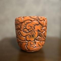 アンティーク　骨董　鎌倉彫　棗 鎌倉彫 棗 枝梅 : 鎌倉彫廣堂 - 通販 - Yahoo!ショッピング