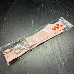 未使用未開封　ソニーエリクソン　ストラップ　オレンジ　ウォークマンケータイ