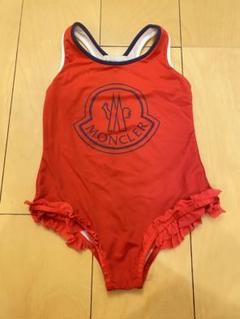 美品　MONCLER 赤 水着 116c m