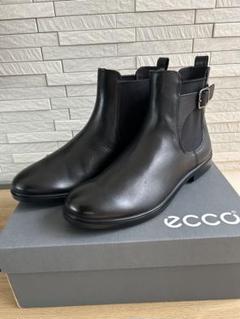 ECCO ショートブーツ　未使用 SHISEI シセイ 24014S サイドゴアブーツ SQUARE SIDE GORE BOOTS