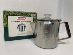 Coleman ステンレスパーコレーターとガスバーナーセット品 himaraya_00080728set02