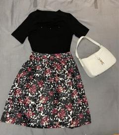 ZEMUN 黒　半袖　カットソー　レディース　美品　オフィスカジュアル　シャツ