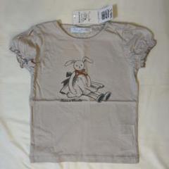 新品タグ付き　タルティーヌエショコラ　うさぎ半袖Tシャツ110センチ
