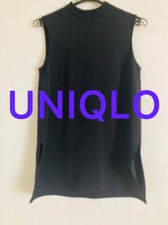 UNIQLO ノースリーブトップス 黒のサムネイル