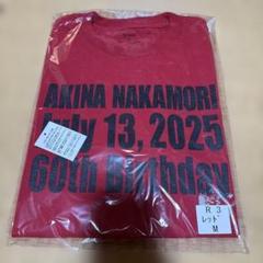【週末限定値引】中森明菜　Tシャツ　ファンクラブ限定　赤　Mサイズ