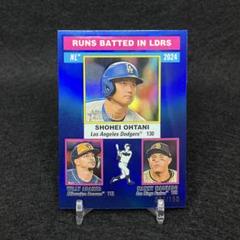 2025 Topps ヘリテージ MLB 打点王 大谷翔平 ブルー 150枚限定