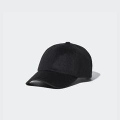 UNIQLO カットキャップ ウールブレンド ブラックのサムネイル