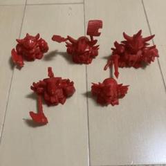 ガン消し　ガンドランダー　複数　貴重　レア ガン消し ツバイランダー ガンダム レッド 希少 ガンドランダー