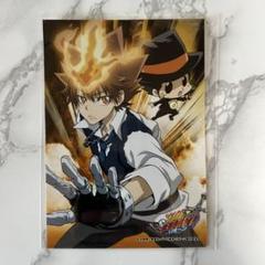 沢田綱吉　ツナ　REBORN リボーン　キャラプレート　キーホルダー　ジャンプ 家庭教師ヒットマンREBORN! アクリルキーホルダー 沢田綱吉