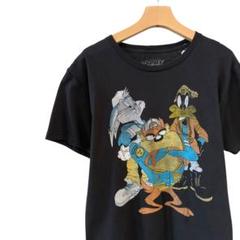 ルーニー・テューンズ Tシャツ ブラック 半袖