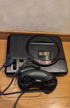 SEGA メガドライブ 16-BIT コントローラ付き 通電確認のみ