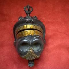 チベット　チベタンスカル　カパーラ　髑髏　銅器 古美術