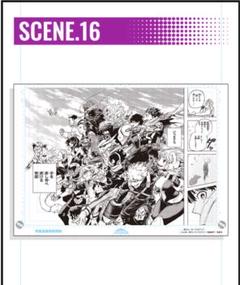 ヒロアカ　原稿風アクリルアート　vol.2 セット1 scene.9~12 ヒロアカ 原稿風アクリルアート vol.2 セット1 scene.9~12