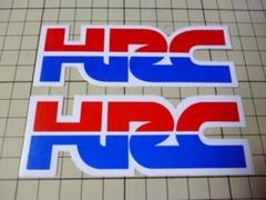 HRC ステッカー 2枚/111×40mm ホンダ レーシング