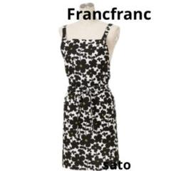 Francfranc☆セルマエプロン　ブラックのサムネイル