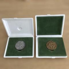 1964年東京オリンピック記念硬貨4枚セット Yahoo!オークション -「東京オリンピック 記念硬貨 1964」の落札