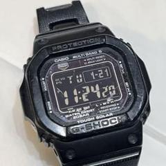 極美品 G-SHOCK GW-M5600 電波ソーラー ブラック スクウェア