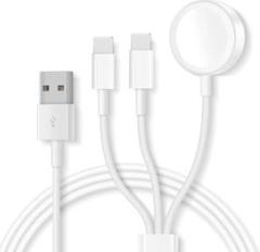 Watch充電器 磁気充電ケーブル USBポート搭載 Watch持ち運び