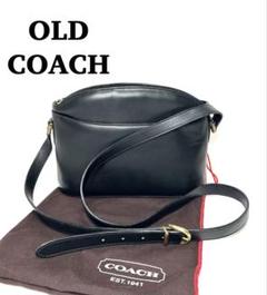 【美品】COACH オールドコーチ ショルダーバッグ イタリア J6E-4405