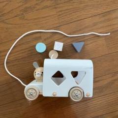 プルトイ pottery barn baby sorting bus 知育玩具