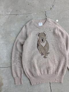 デザイン◎ 80〜90's hy sport design knit