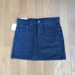 新品　ユニクロ　デニムミニスカート　Sサイズ