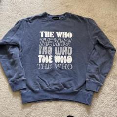 美品Good Rock Speed The WHO ロゴスウェットブルー系