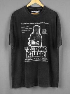 古着風ザ・ゾディアック・キラーTシャツ　年中着回しムービーT レトロな魅力