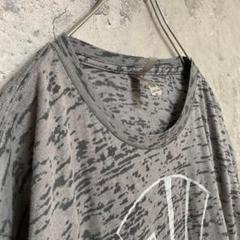 古着 ガイコツ 帽子 スカル アメリカ輸入 プリント Tシャツ 半袖 XLサイズ