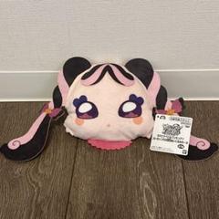 キミとアイドルプリキュア ストラップ付き顔型ぬいぐるみポーチ
