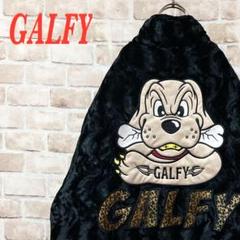 ☆旧タグ☆ GALFY☆ガルフィー☆ファージャケット☆ビック刺繍