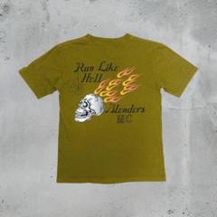 INDIAN MOTORCYCLE ファイヤースカルTシャツ スパイダー バイク